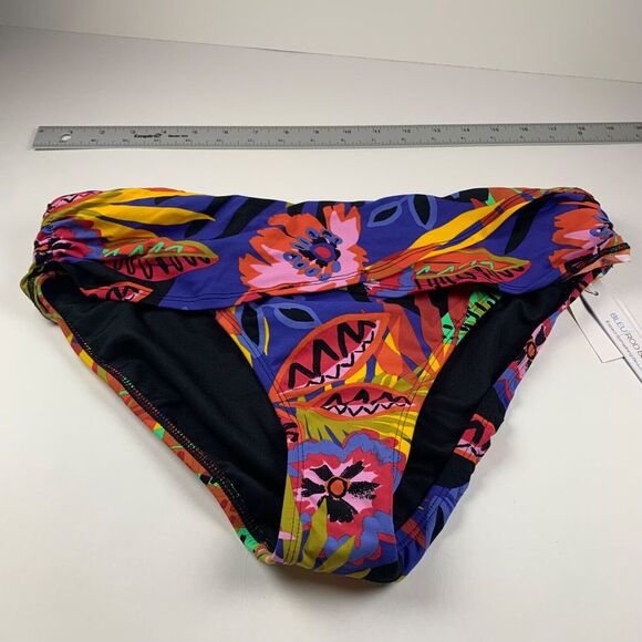 Bleu Rod Beattie Other - Bleu Rod Beattie Women's Night Safari‎ Wrap Front Swim Bikini Bottom Size 14 NWT
